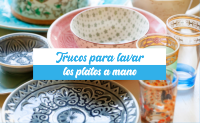 Trucos para lavar los platos a mano