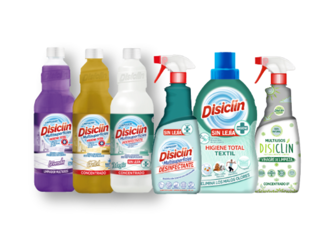 Productos de limpieza disiclín